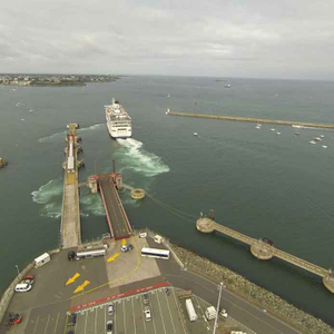 projet : reconfiguration du terminal ferry du Naye à Saint-Malo