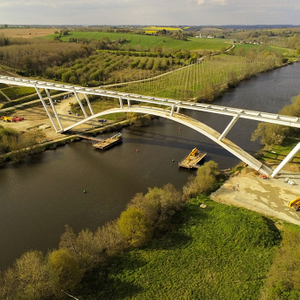 Projet : Viaduc de la Mayenne sur la déviation de Château-Gontier (53)