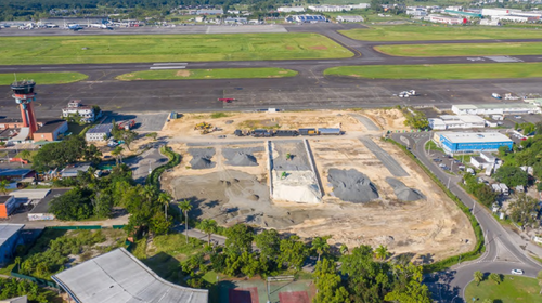Actualité : Le projet de rénovation de l’aéroport Guadeloupe Pôle Caraïbes : un chantier hors norme qui touche à sa fin