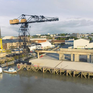 Projet Sce : Réhabilitation de la Grue Noire et de son portique secteur Bas Chantenay (44)