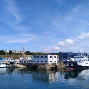 Image liste : Aménagement du 1er éperon : réhabilitation des infrastructures portuaires Brest