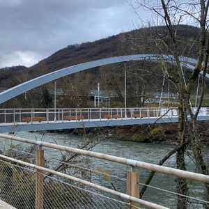 image liste : Création d'une passerelle au dessus de l'Arve à Annemasse (74)