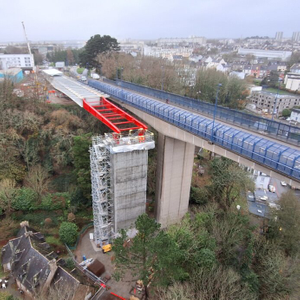 Image liste : Doublement du Pont Schuman Métropole de Brest (29)